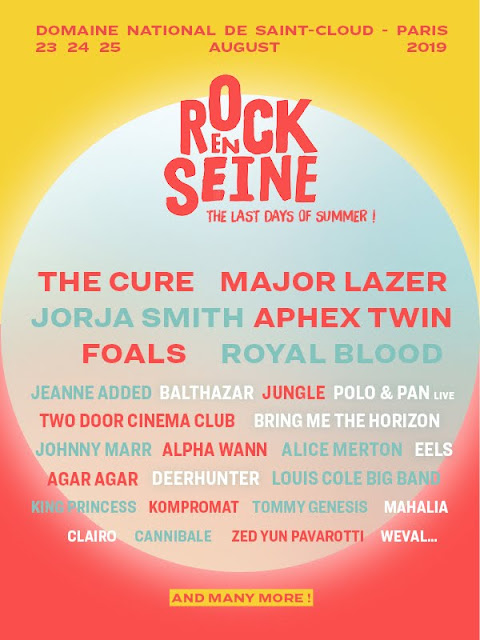 Rock en Seine revient du 23 au 25 aout 2019 à Paris