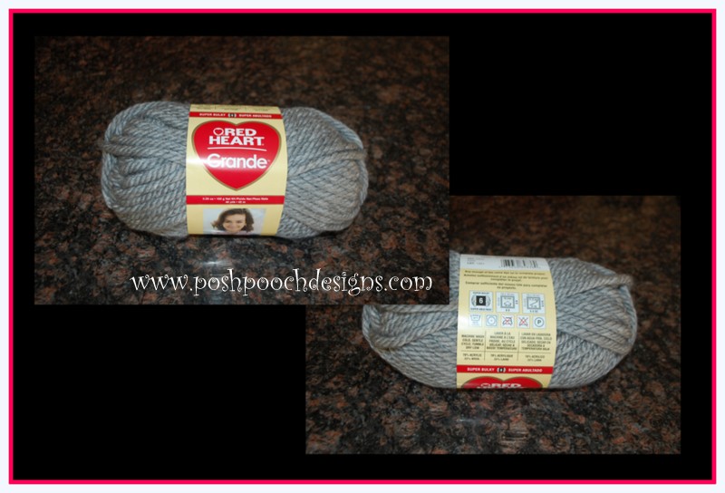 Posh Pooch Designs Red Heart's New Grande Yarn Review and A Free