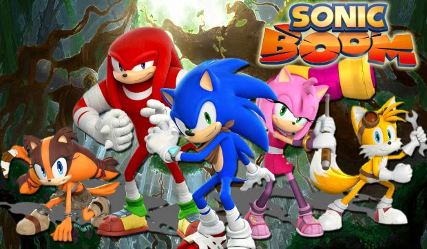 Eu estava pesquisando personagens de Sonic Boom é Zuaram com o