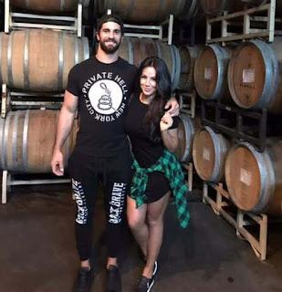 Seth Rollins And Girlfriend Sarah Hanging Out 