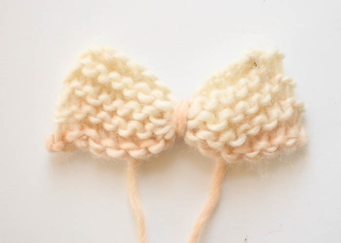 Baby Girl Bunny Ear Hat Free Knitting Pattern - Gina Michele