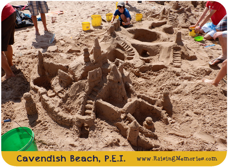 Sandcastles Cavendish Beach Family Travel to PEI Blog