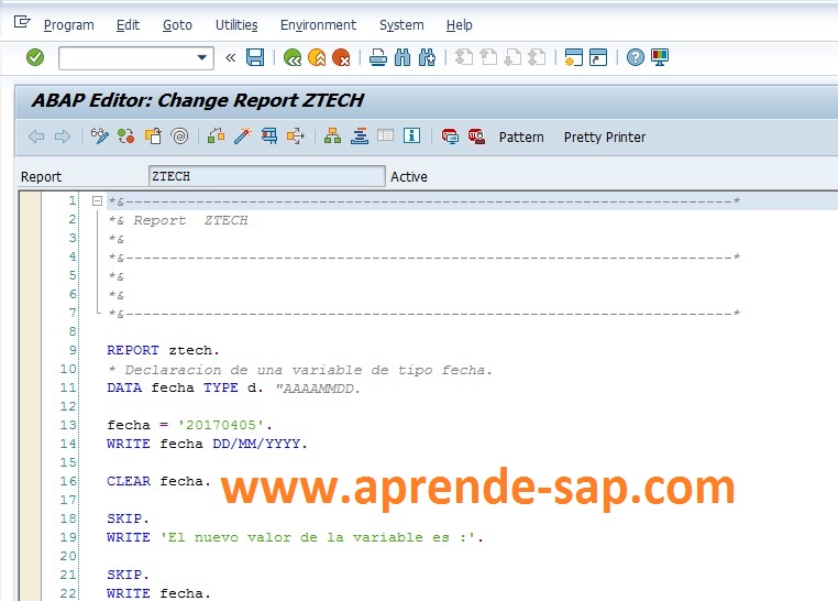 Aprende SAP Aprende SAP ABAP