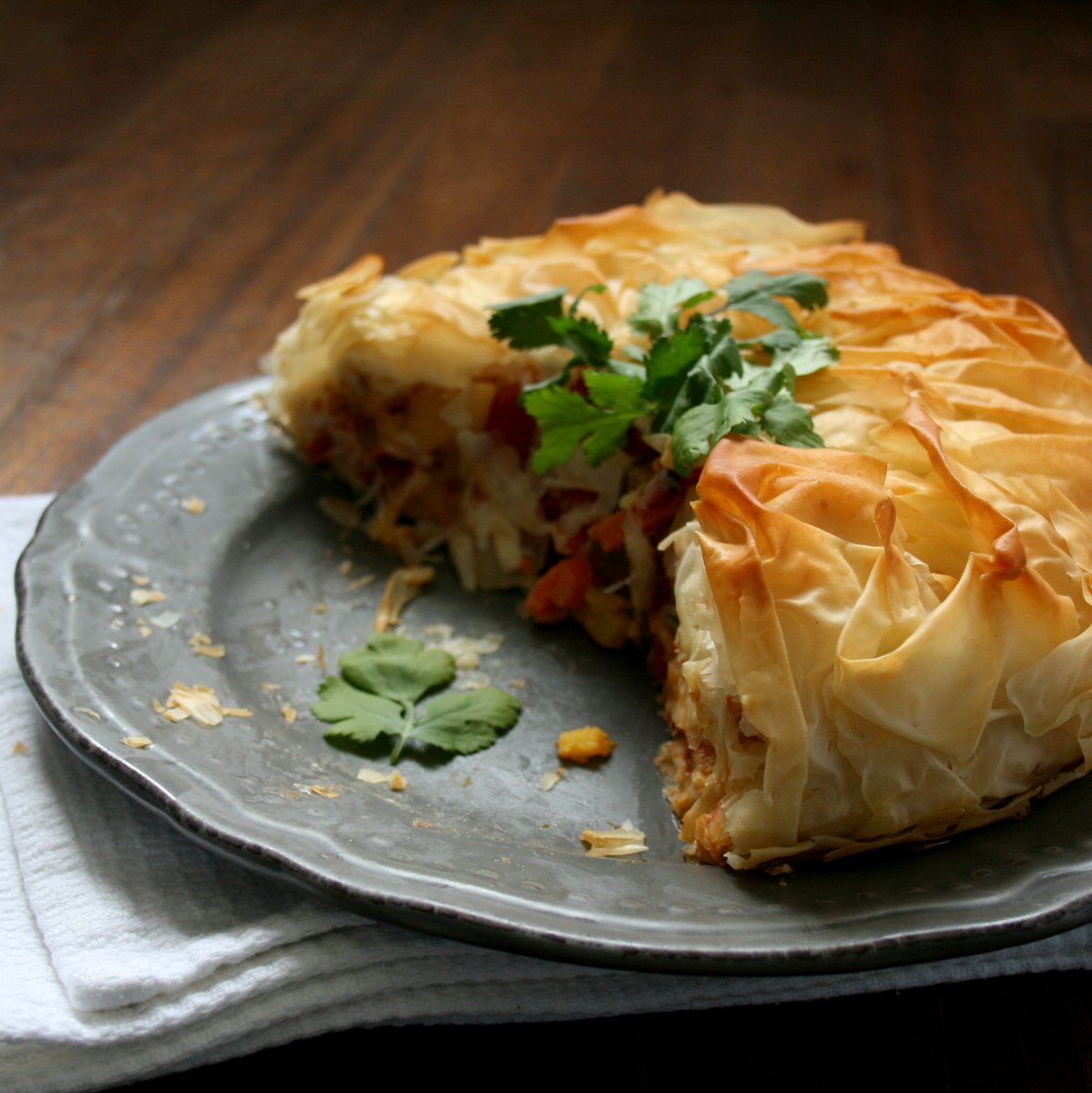 Cupcakes & Couscous Roasted Thai Vegetable Pie