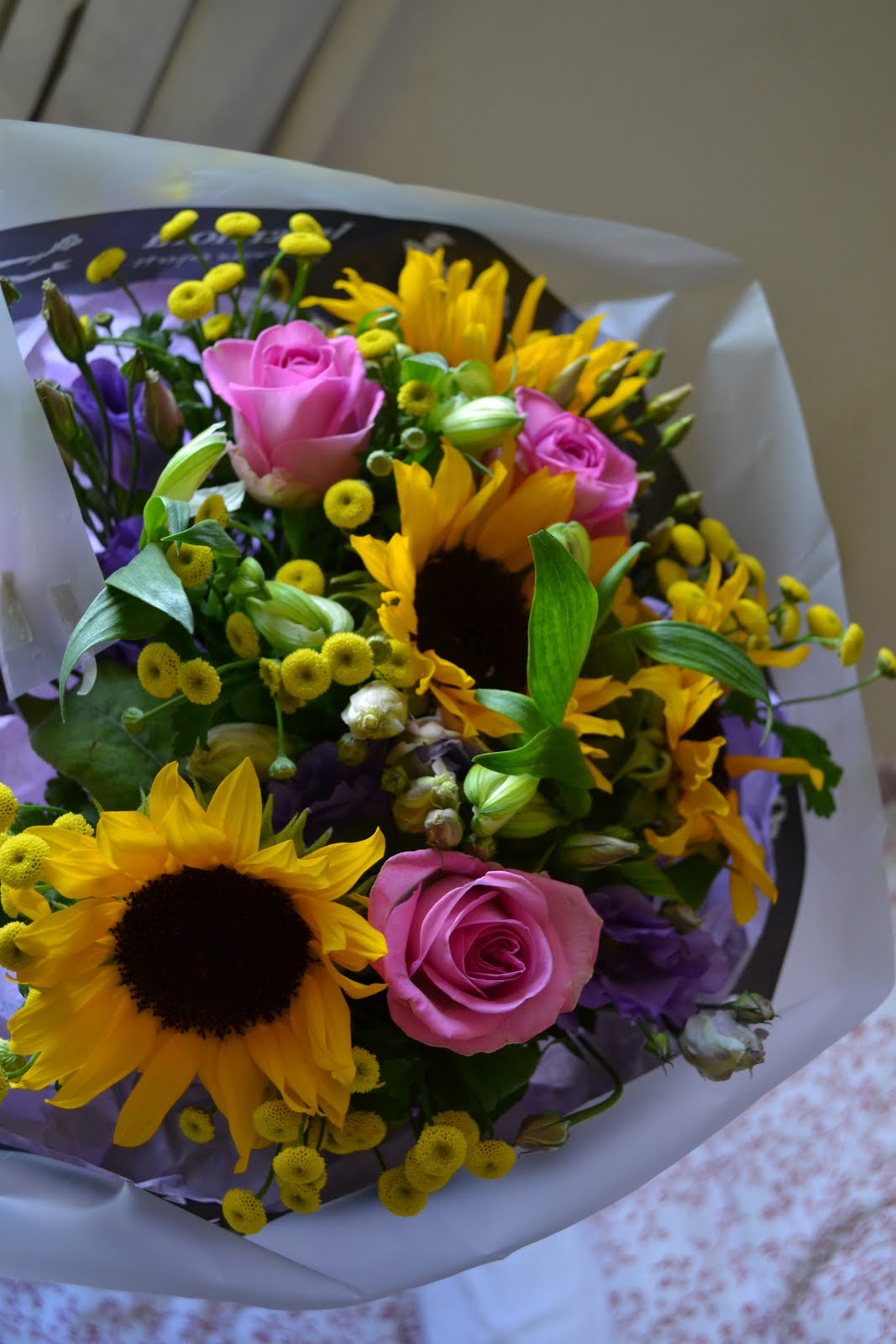 BriFili Stating Monday 23rd May Who sent me flowers? Own up!