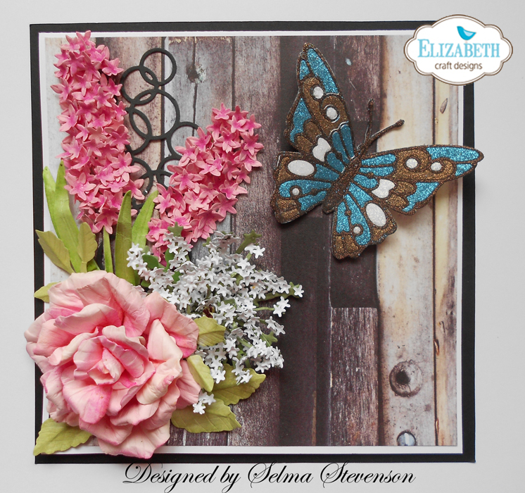 Selma's Stamping Corner and Floral Designs Another Glittered Butterfly