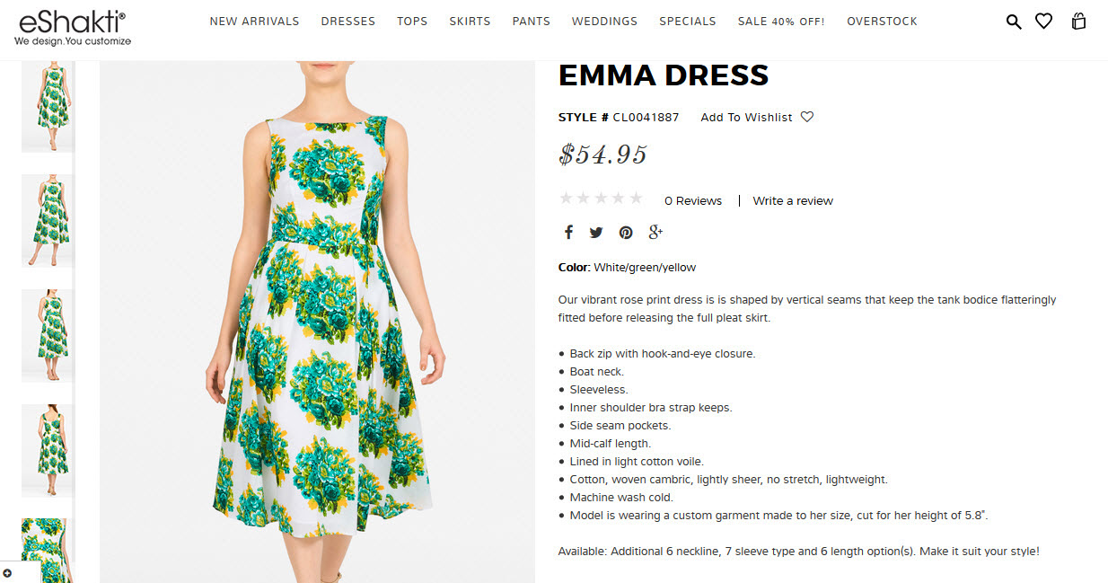 custom dresses online Tips on Getting a Good Fit Buying from eShakti