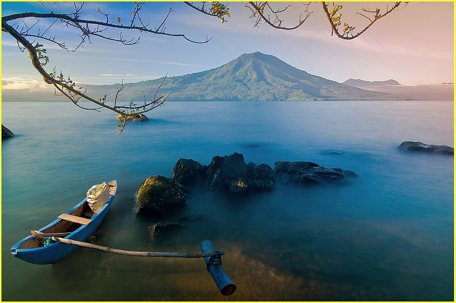 Image result for sejarah terbentuknya danau ranau