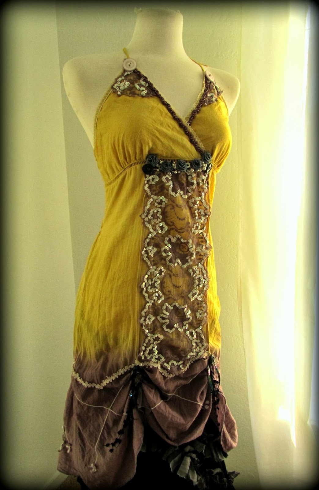 Sally's Dress...Costume upcycle DIY! - The Secret Life of a Bellydancer