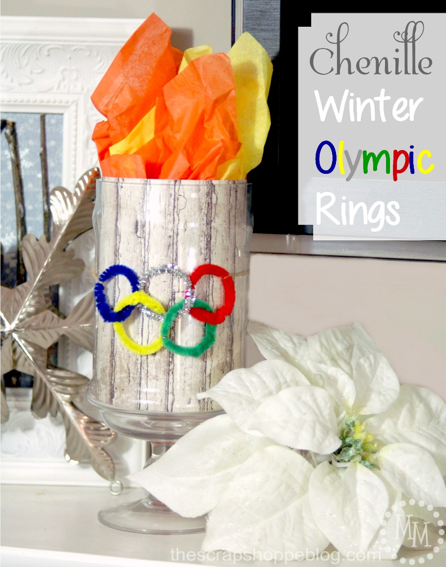 DIY Winter Olympic Rings Crafts