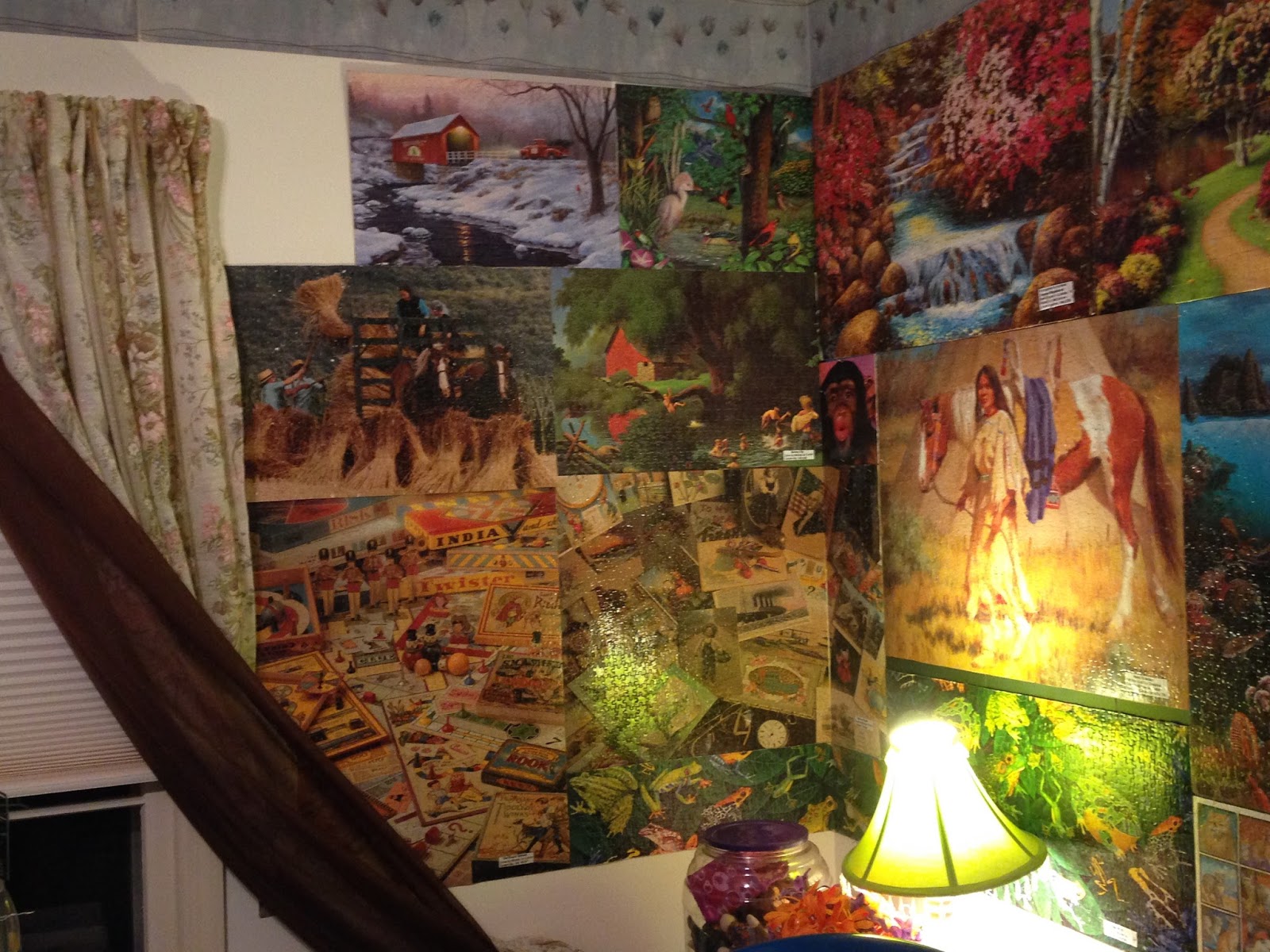 Mousie Mom's ***** My Puzzle Wall Tutorial