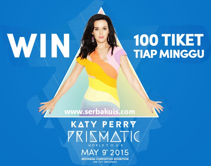 Pepsi Drink To Win 100 Tiket Katy Perry per Minggu