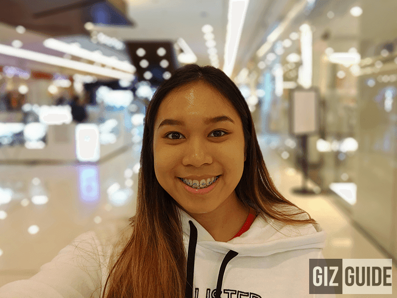 Indoor selfie bokeh Indoor selfie bokeh