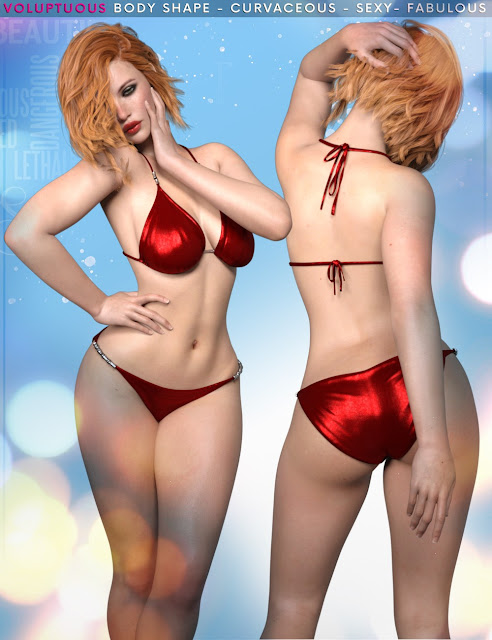 Z Sexy Body Shapes for Genesis 8 Female