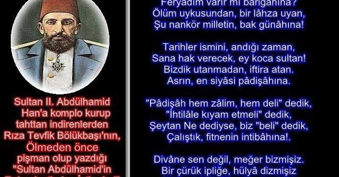Padişah ne dediyse biz beli dedik?