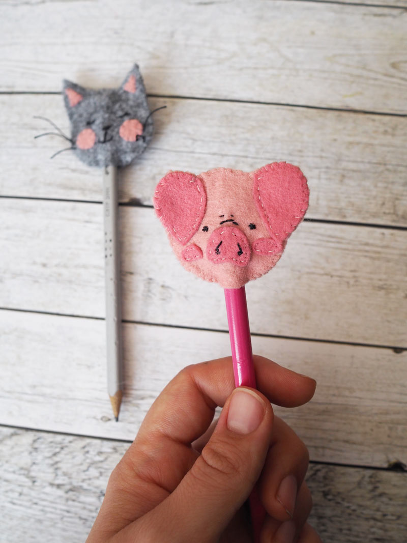 KuneCoco • DIY • Pencil Topper aus Filz KuneCoco • DIY • Pencil Topper aus Filz
