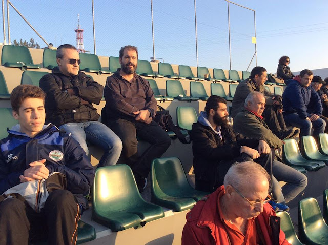 Η διοίκηση στις κερκίδες του γηπέδου