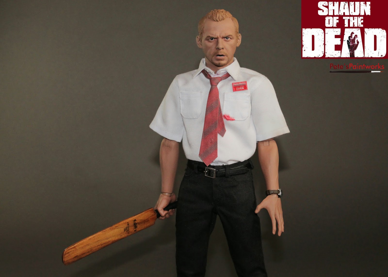 Petes Custom 1/6 Figures Shaun Of The Dead Full Figure