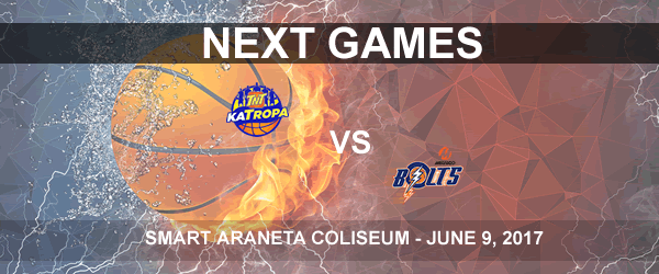 List of PBA Game(s) Friday June 9, 2017 @ Smart Araneta Coliseum