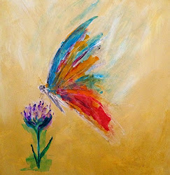 butterfly painting flower abstract french candace acrylic canvas artist butterflies paintings watercolor flowers colorado dailypaintersabstract cool x10 x2 sold painters