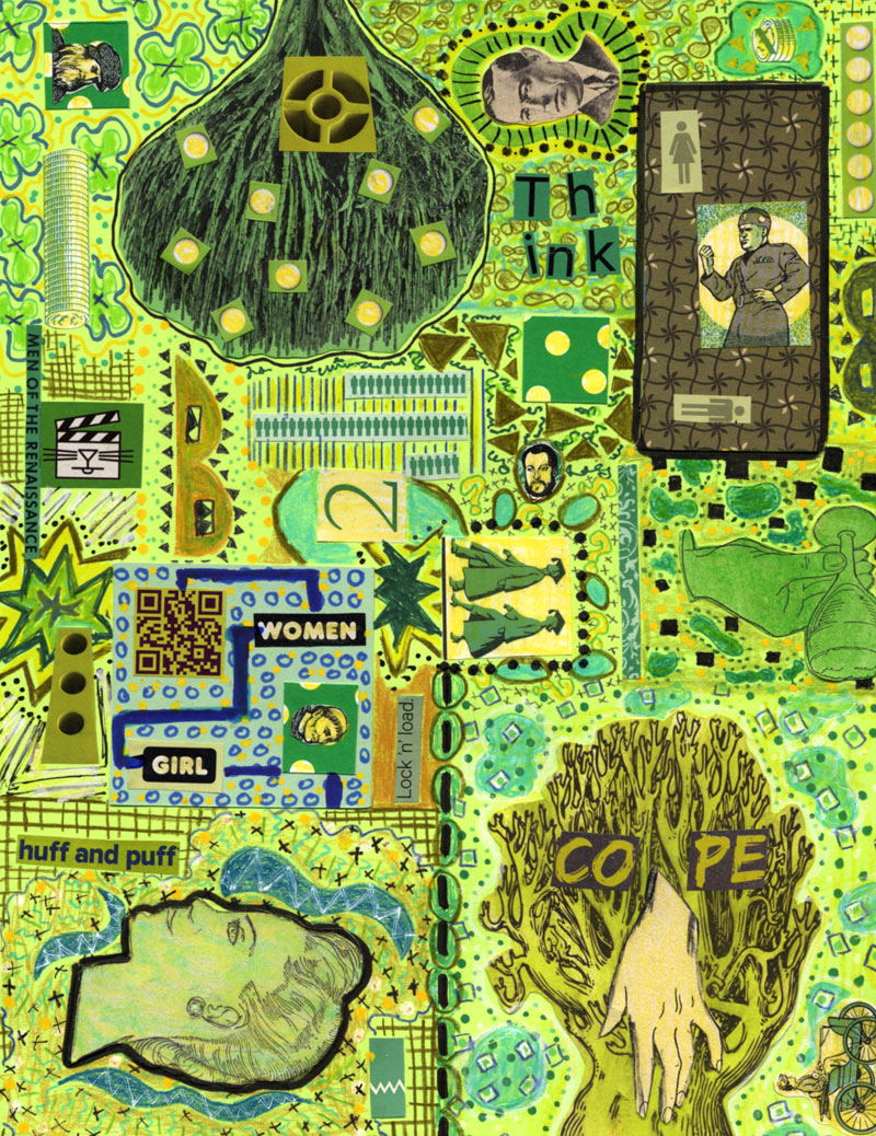 Fear of empty spaces in art history