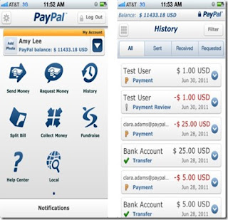 PayPal App for Iphone