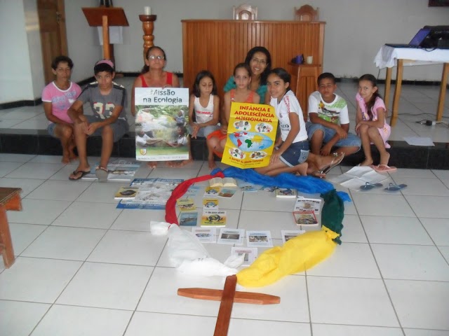 Campanha Missionária é apresentada para crianças da IAM em Ji-Paraná/RO