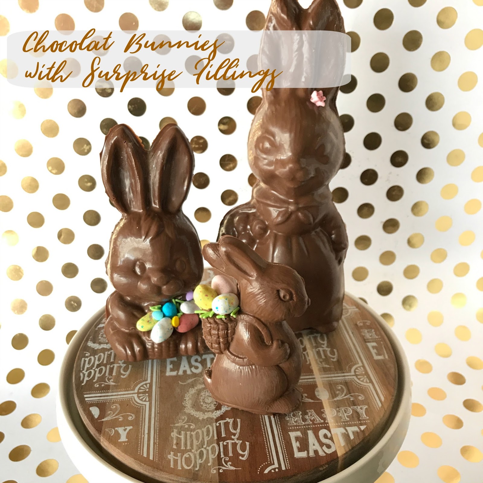 Surprise Filled Chocolate Bunnies Purple Chocolat Home