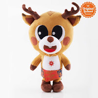Alfacart Asian Games 2018 Plush Atung Kawai 12 Inch ANDHIMIND