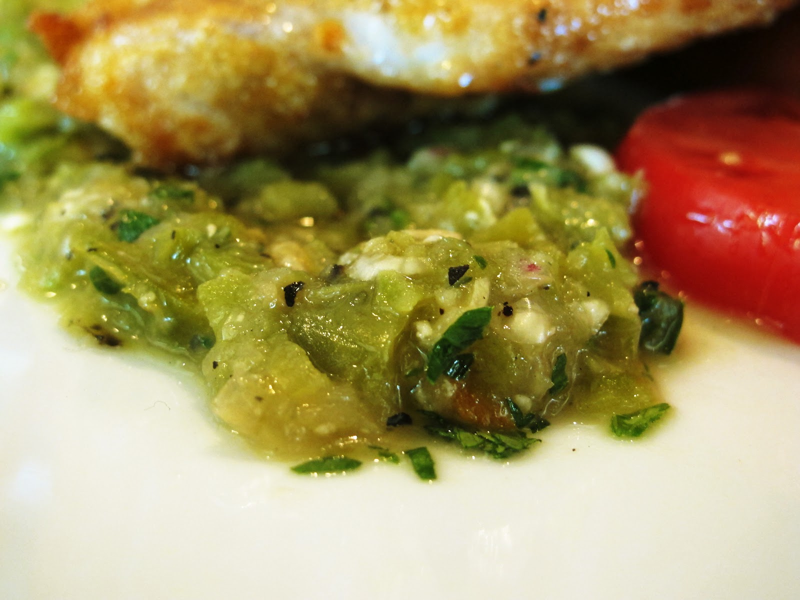 Roasted Hatch Chile Relish the carne diem