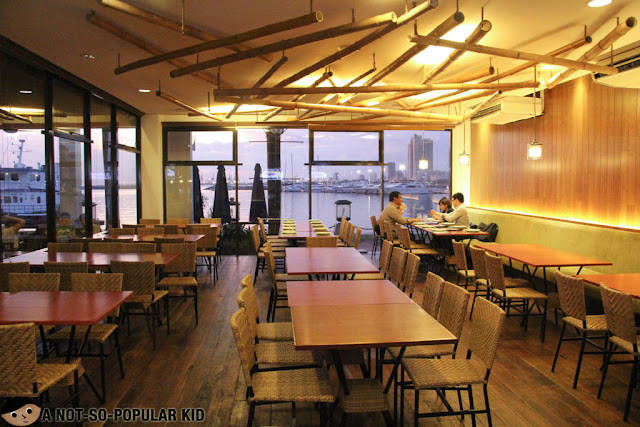 Interior of Dencio's Restaurant, Harbor Square