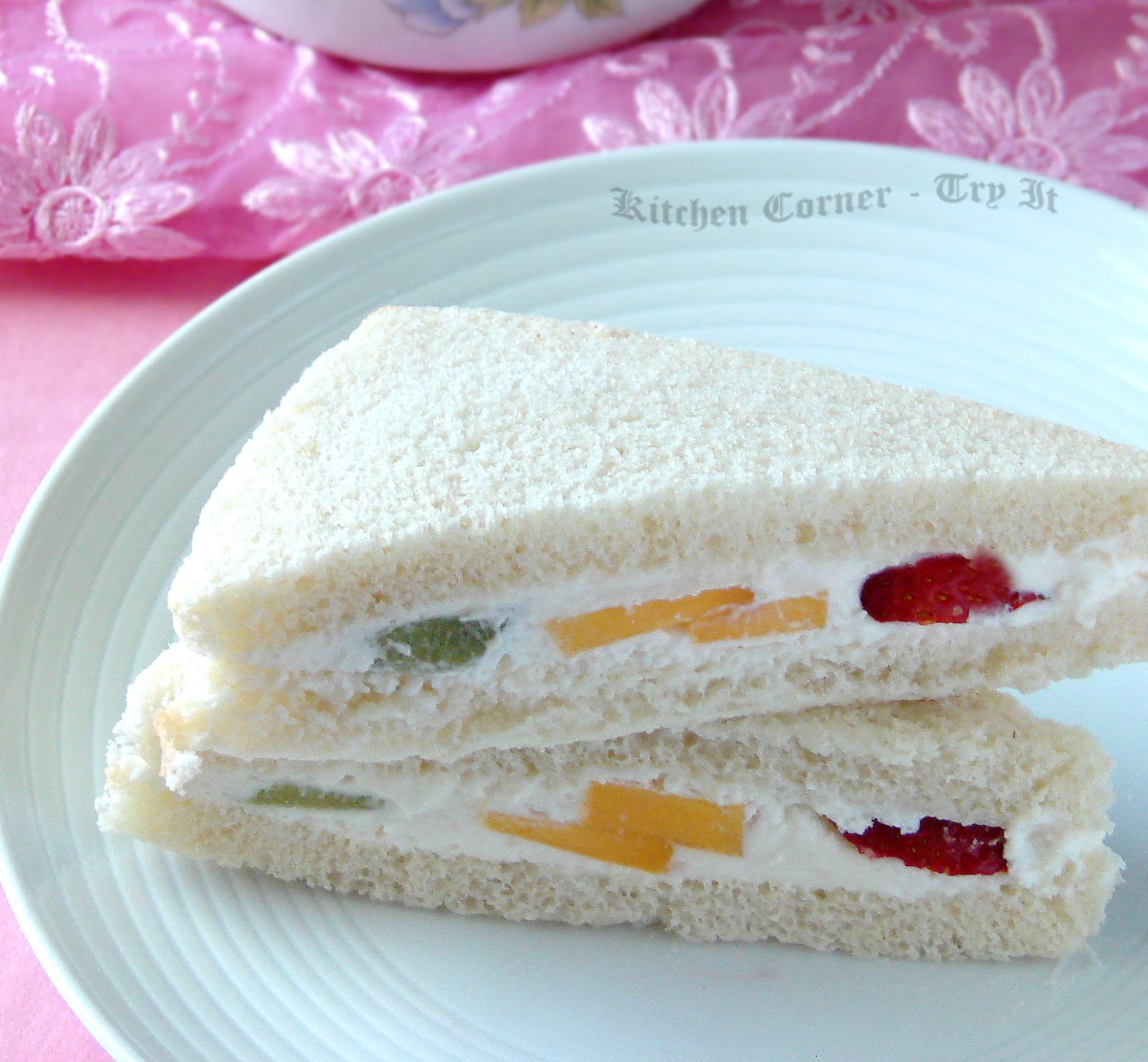 Kitchen CornerTry It Fruit Sandwich