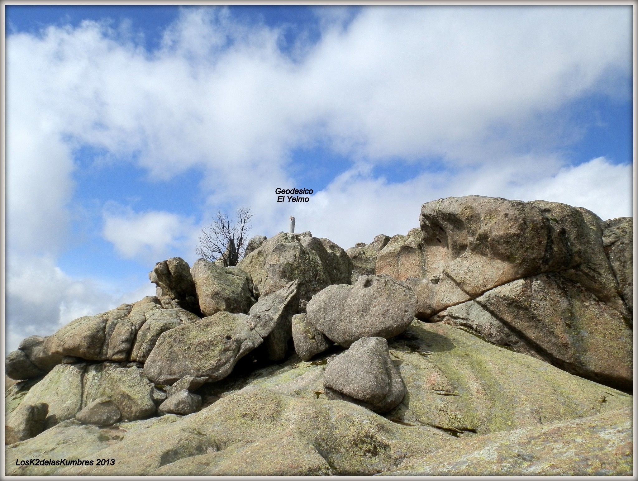 Geodesico del Yelmo, en la Pedriza