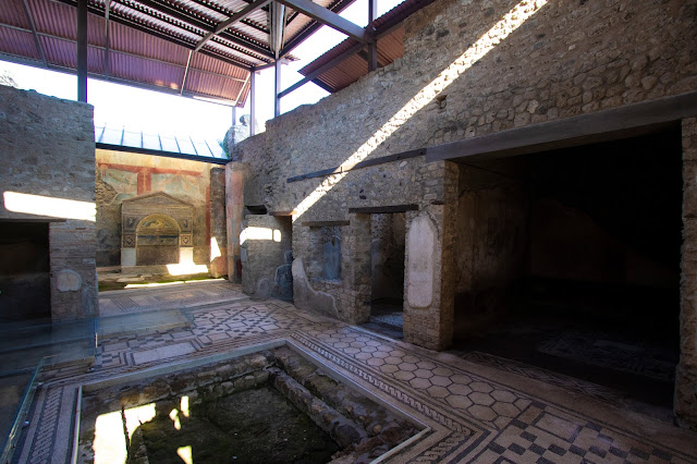 Casa dell'orso ferito-Scavi di Pompei
