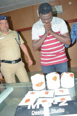 Photos: Nigerian man nabbed with 1.21 kg of heroin in India; claims he is HIV positive