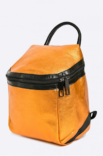 Gino Rossi - Rucsac de piele galben de femei Gino Rossi - Rucsac de piele galben de femei