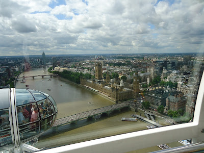 Westminster skyline from the London Eye