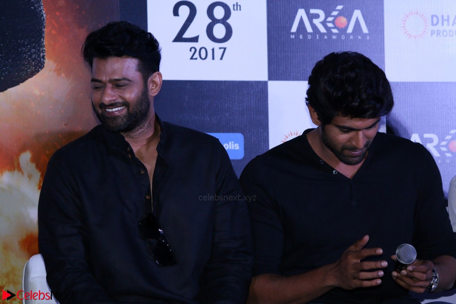 Bahubali 2 Trailer Launch With Prabhas And Rana Daggubati 052 Bahubali 2 Trailer Launch With Prabhas And Rana Daggubati 16th March 2017 Produced by shobu yarlagadda and prasad. bollywood celebrities pictures