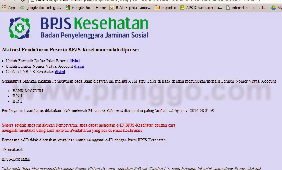 Link bpjs kesehatan