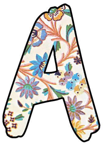 ArtbyJean - Paper Crafts: Alphabet and Numbers set.