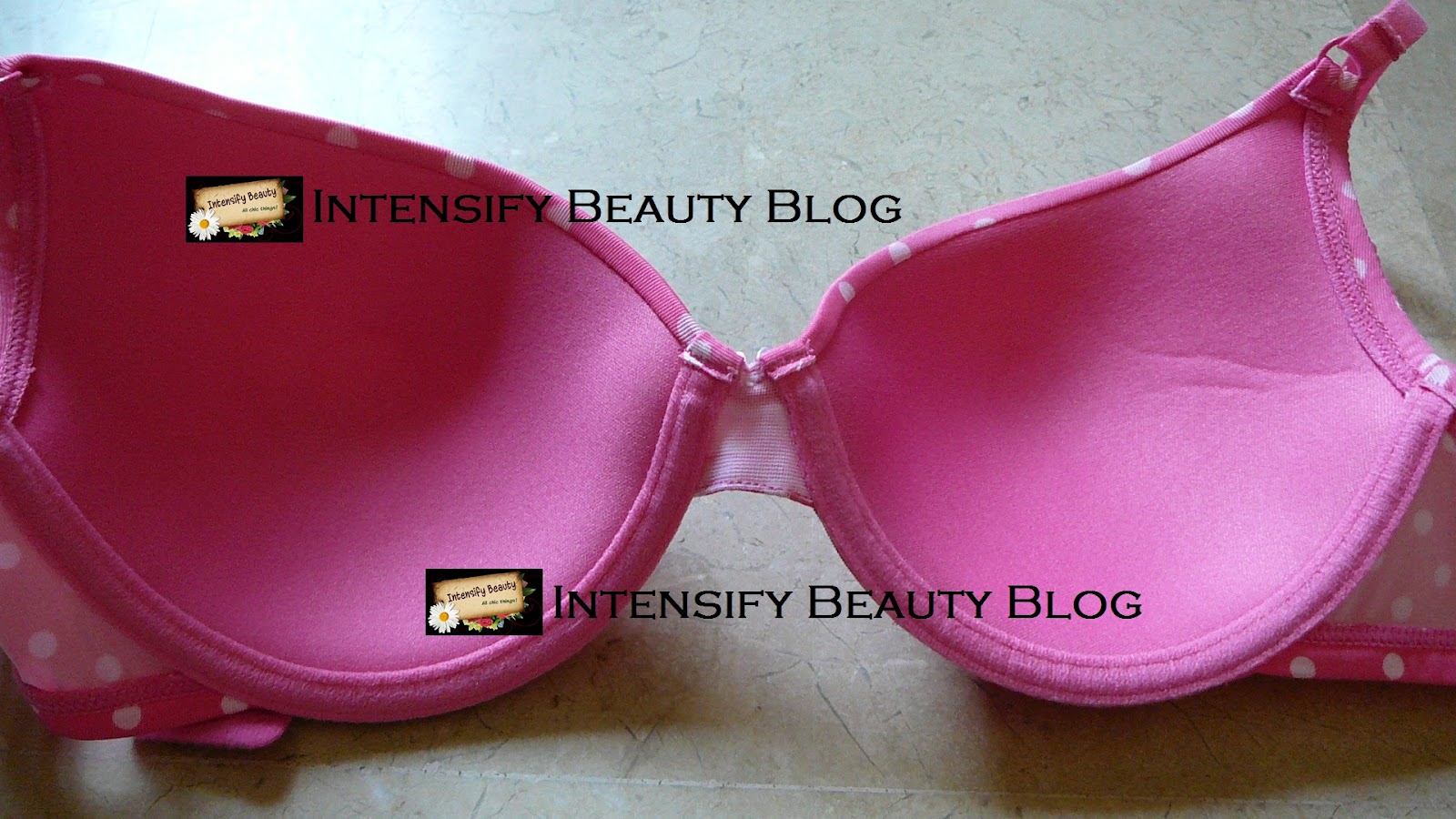 Cutsie pink bra from Tesoro Accessories - Myra Voices!