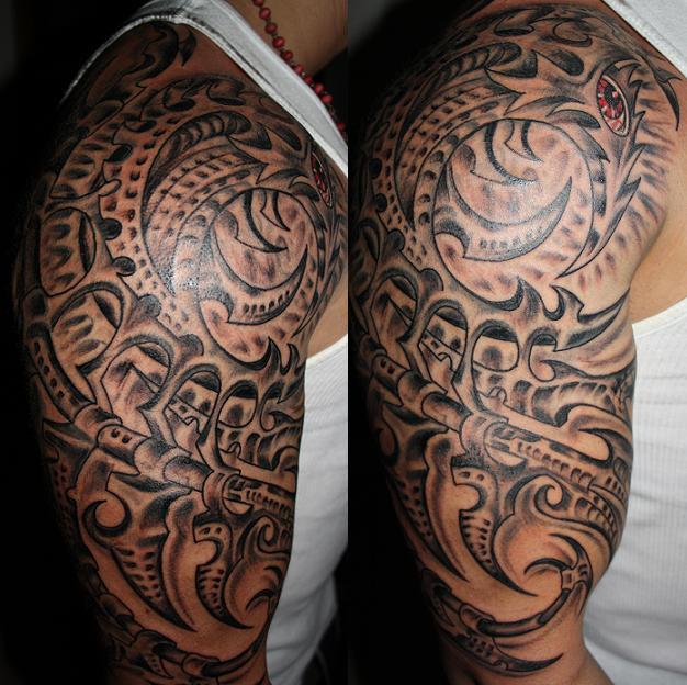 BioMechanical Tattoo Photos | Tattoo Picture, Photos and Design Gallery