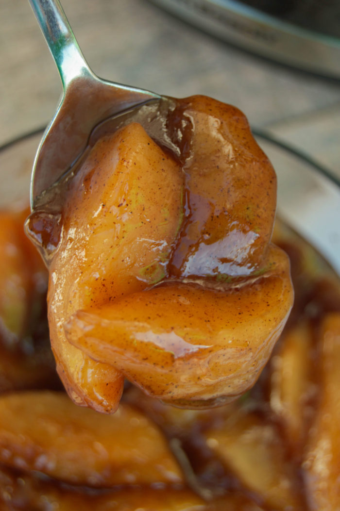 Slow Cooker Fried Apples mother's cooking