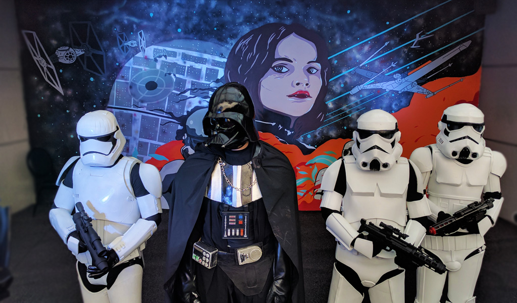 Disney Launches Star Wars Rogue One Mural at SM North EDSA