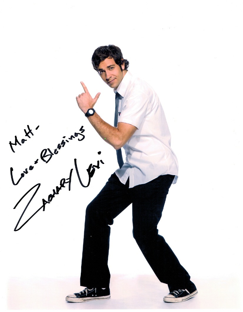 Mattsletters Mr. Zachary Levi