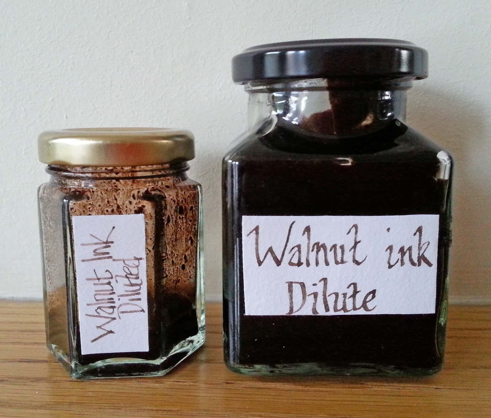 Hippystitch Making My Own Walnut Ink