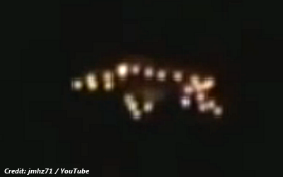 Enormous Flying Object Videotaped Over Medellín 2-19-14