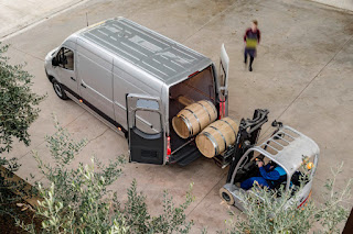 Mercedes-Benz Sprinter Panel Van (2019) Rear Side Mercedes-Benz Sprinter Panel Van (2019) Rear Side