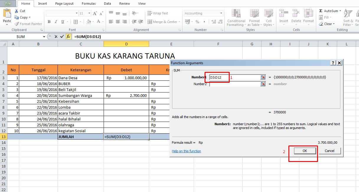 Belajar Rumus Excel Sum Sumif Sumifs Lengkap Update Informasi Menarik