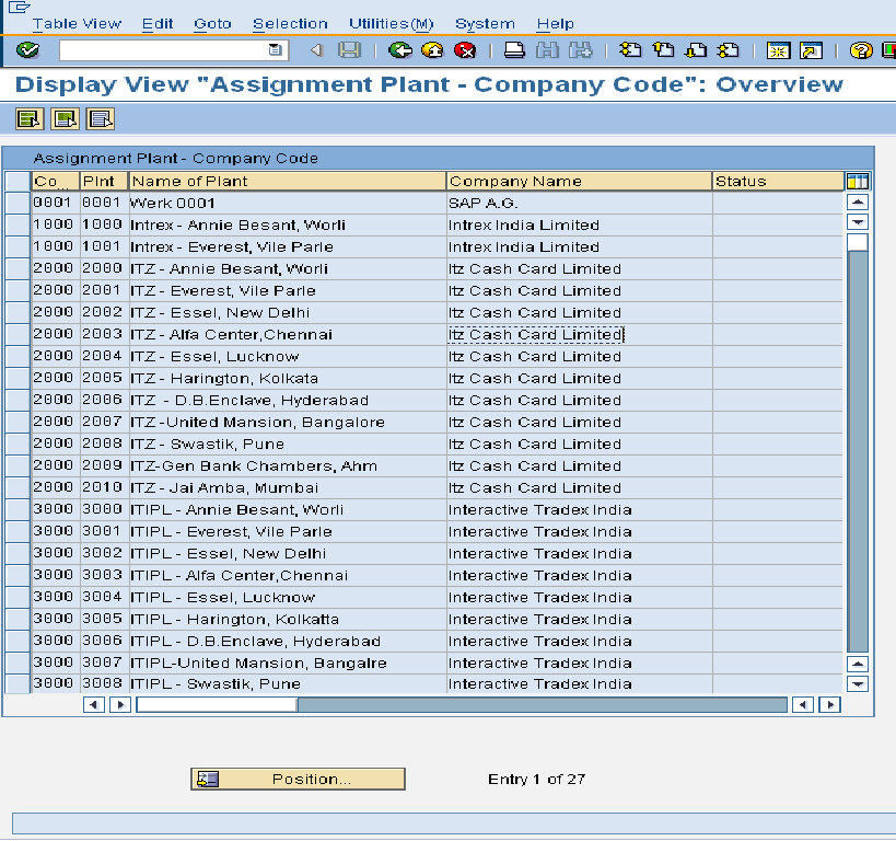 How to Pass SAP MM Certification How to Assign Plant to Company Code